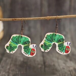 Hungry Caterpillar Earringa